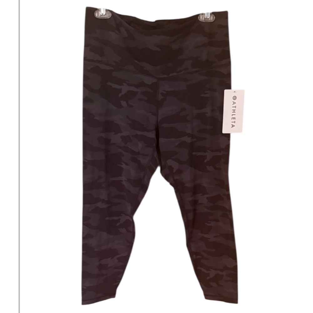 Athleta Black Cropped Ankle Active Pants